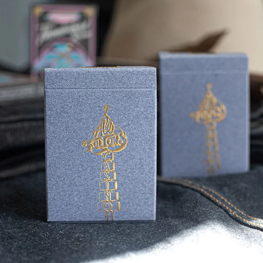 Ace Fulton's Casino (Denim) Playing Cards