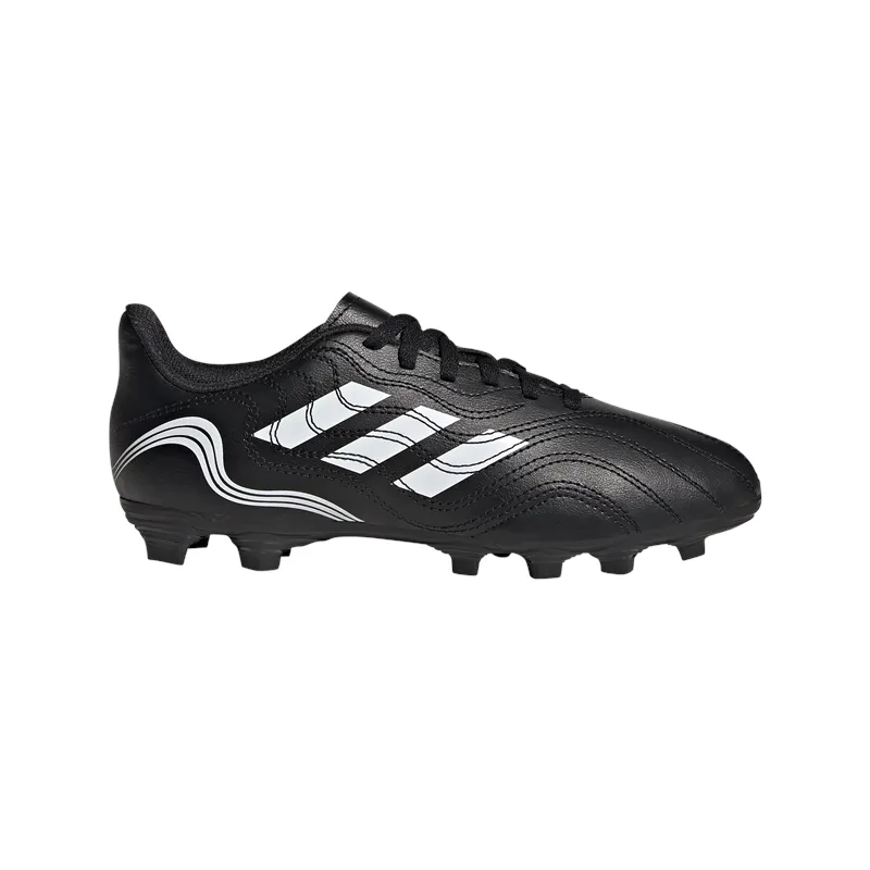 adidas Copa Sense.4 FxG Football Boots - Youth - Black/White/Vivid Red