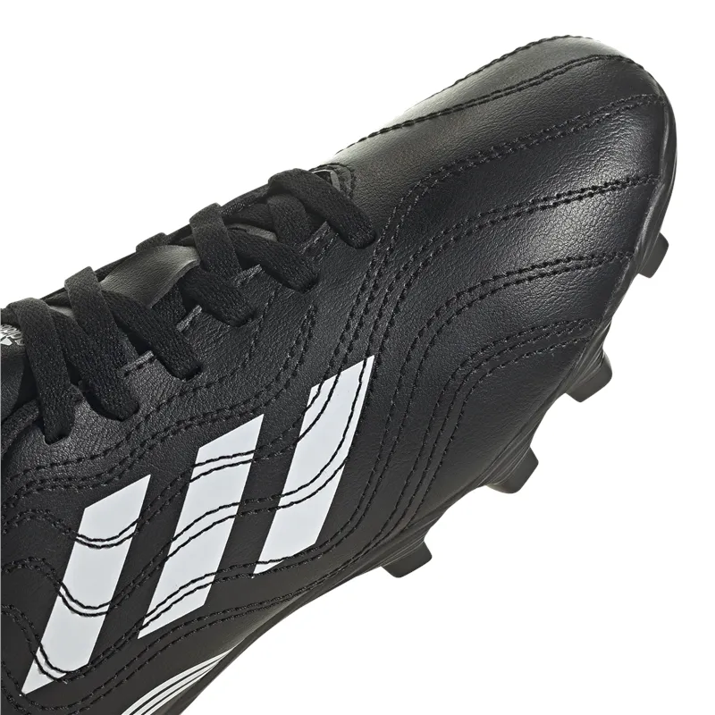 adidas Copa Sense.4 FxG Football Boots - Youth - Black/White/Vivid Red