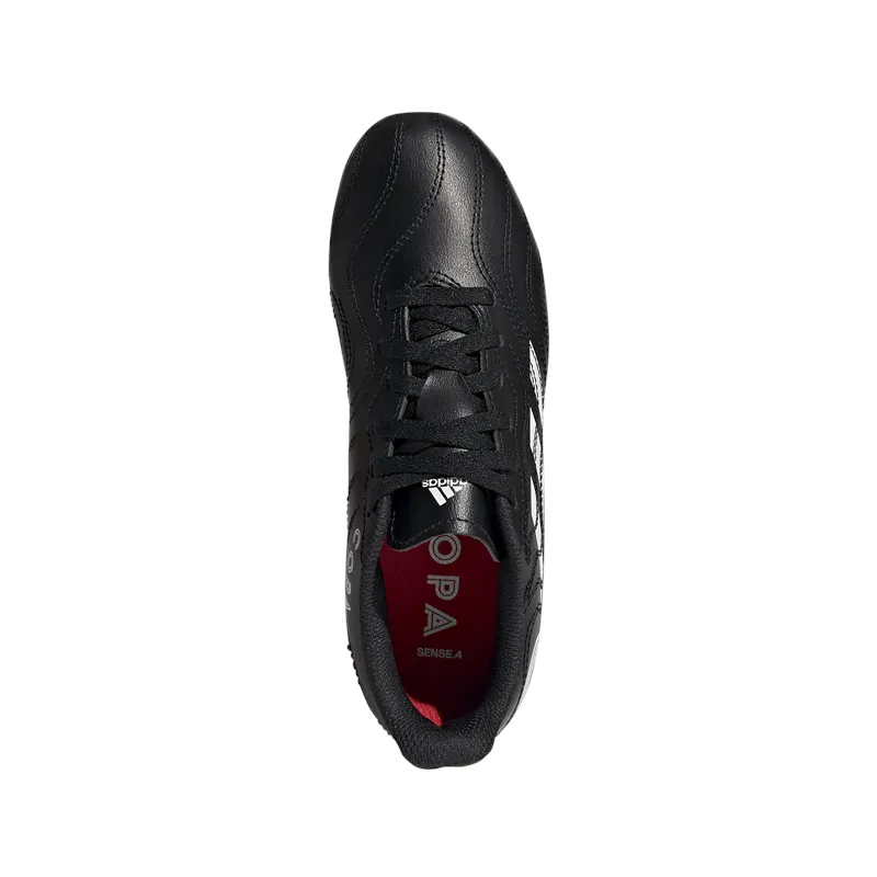 adidas Copa Sense.4 FxG Football Boots - Youth - Black/White/Vivid Red