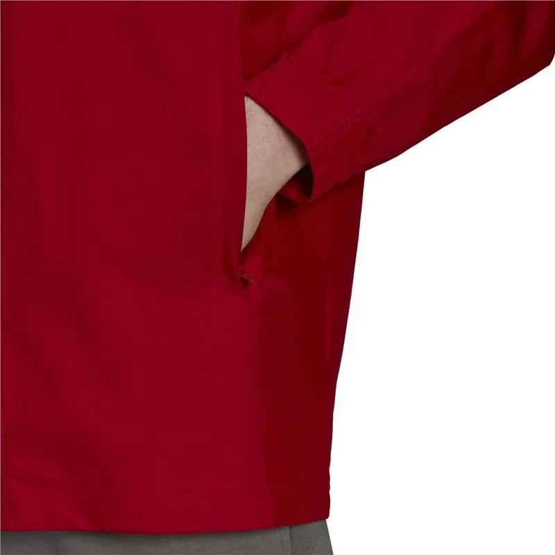 adidas Entrada 22 AW Jacket - Adult - Team Power Red/White