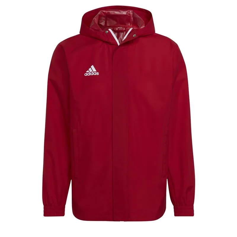 adidas Entrada 22 AW Jacket - Adult - Team Power Red/White