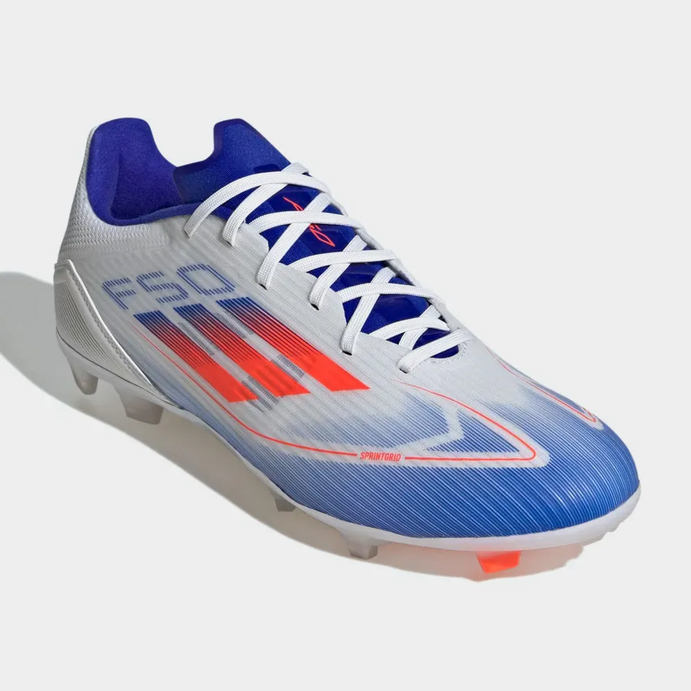 Adidas Mens F50 League Fg/mg Football White/red _ 182741 _ White