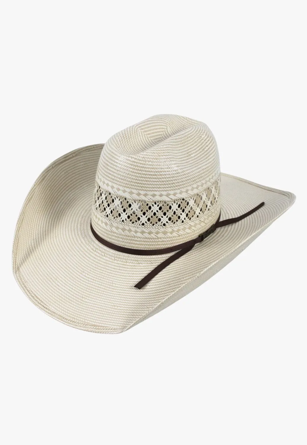 American Hat Straw MINN Crown