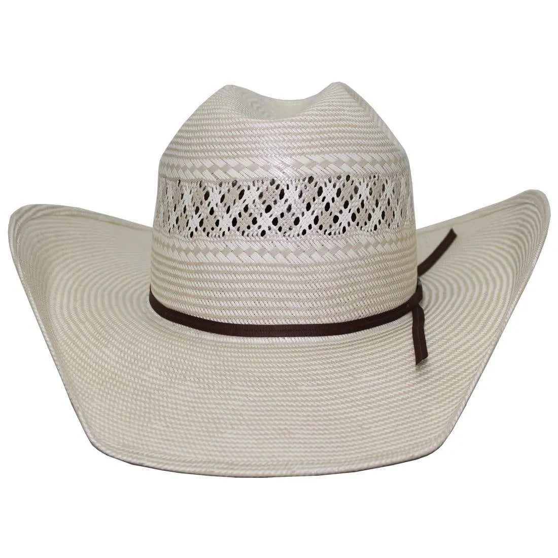American Hat Straw MINN Crown