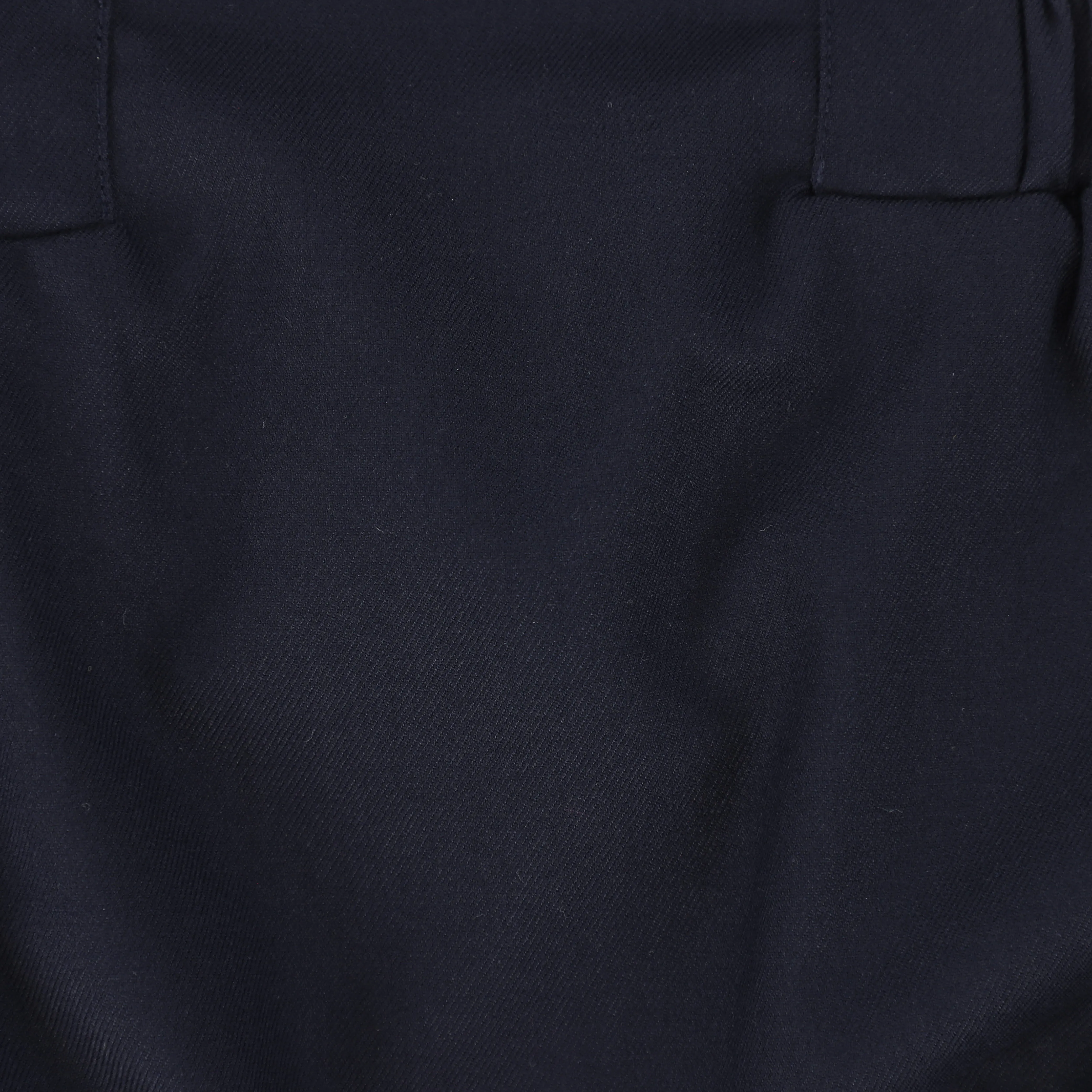 BAMBOO NAVY WOOL GATHERED ROMPER [Final Sale]