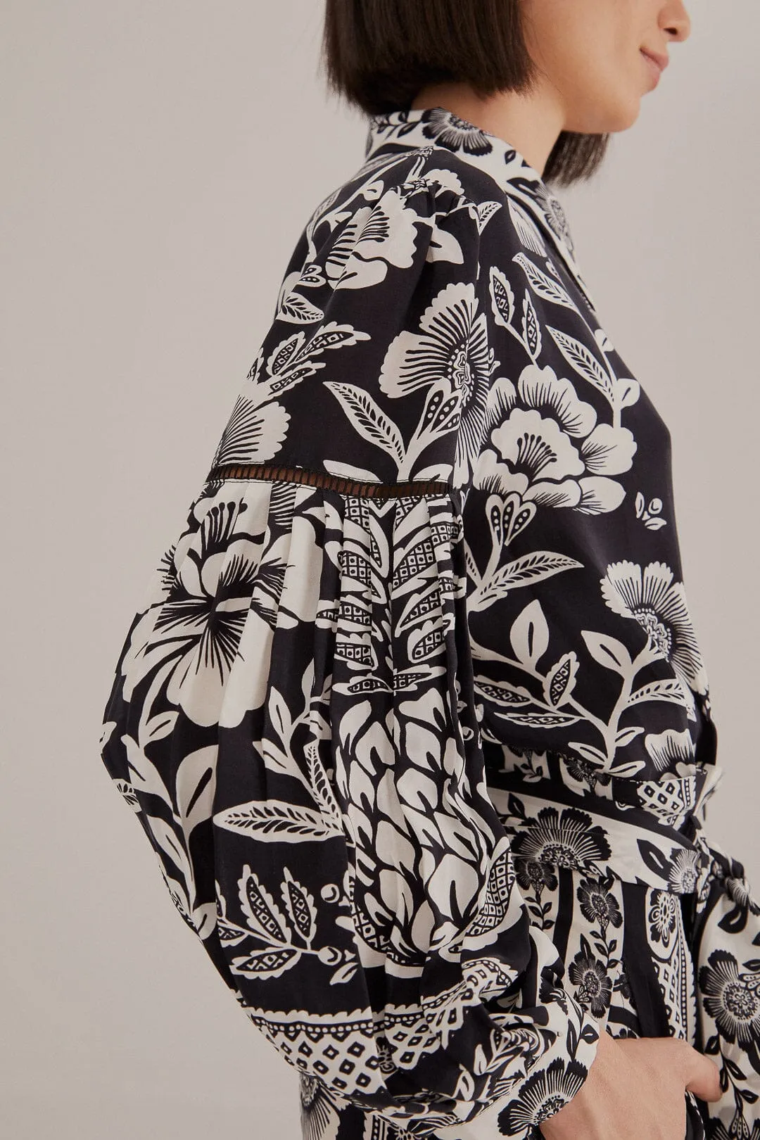 Black Pineapple Garden Jumpsuit