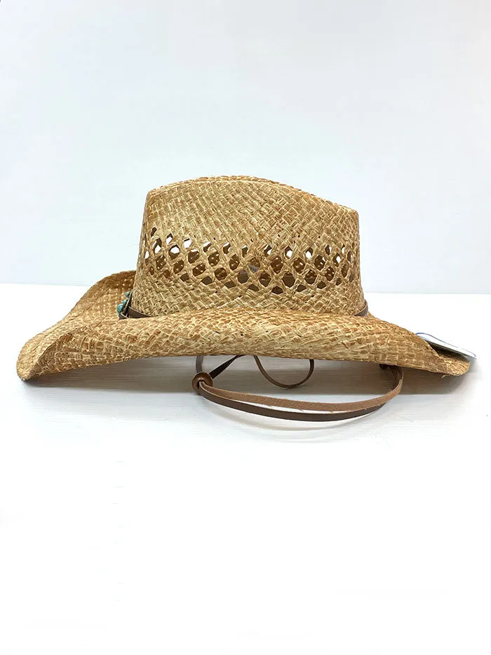 Bullhide ANYTIME 2456 Straw Western Hat Natural