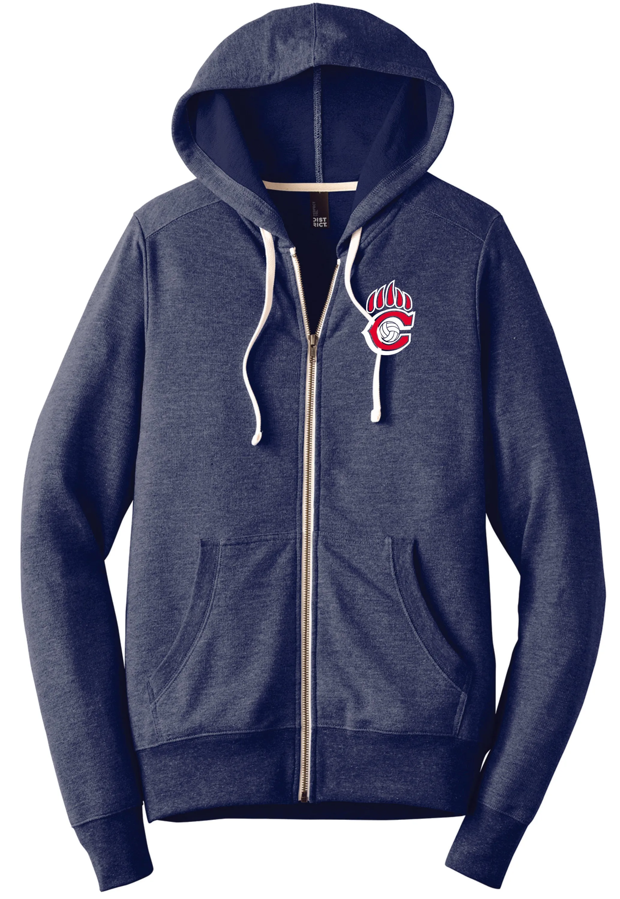 Chap Volleyball Unisex Triblend French Terry Hoodie