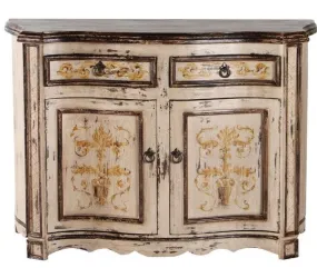 Curved French Country Scroll Buffet