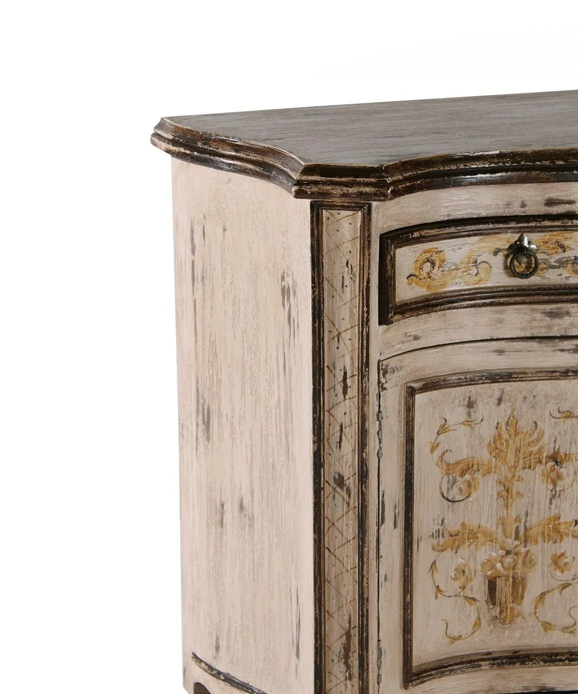 Curved French Country Scroll Buffet
