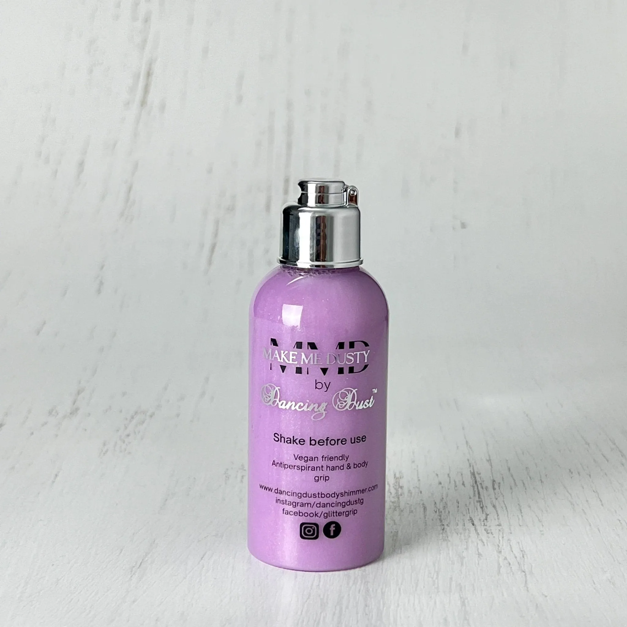 Dancing Dust - Make Me Dusty - Antiperspirant Pole Grip Aid for Normal to Sweaty Skin 80ml