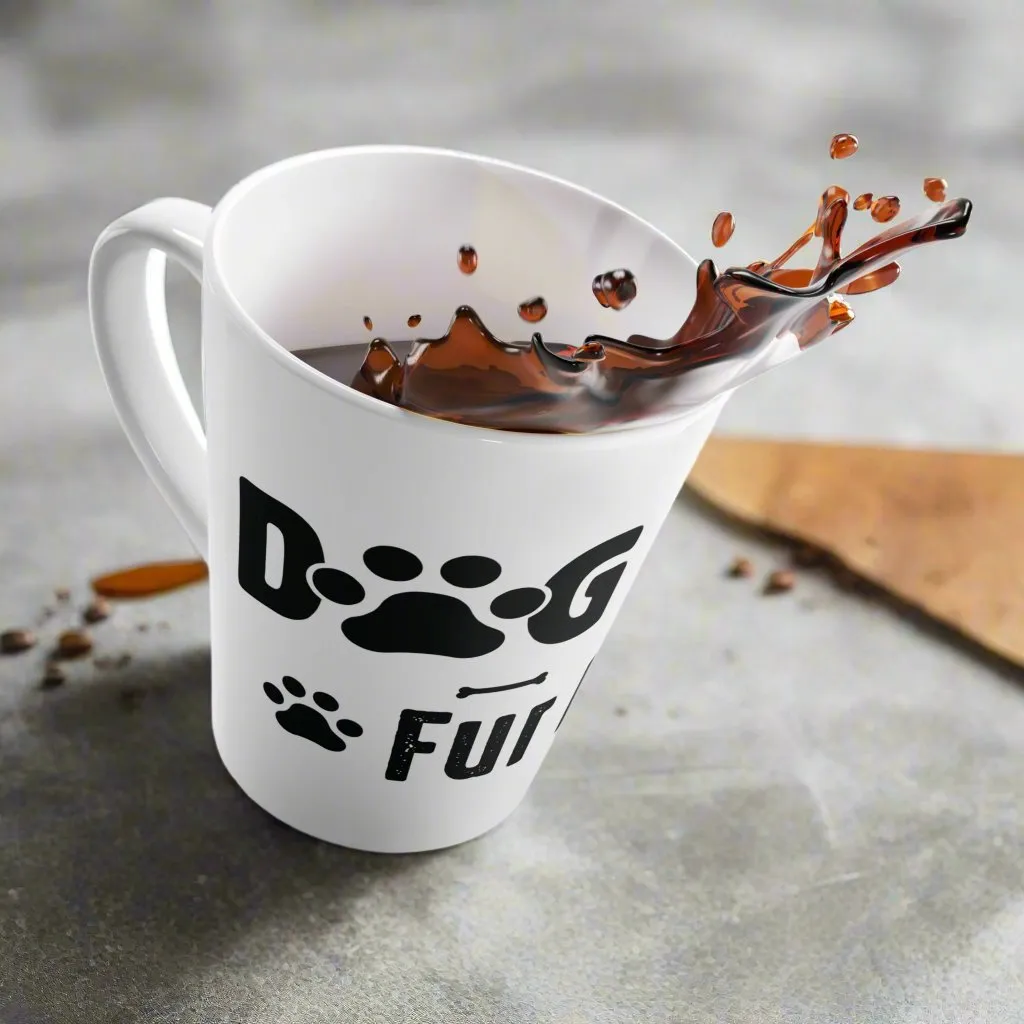 Dog Mom Fur Life  Latte Mug