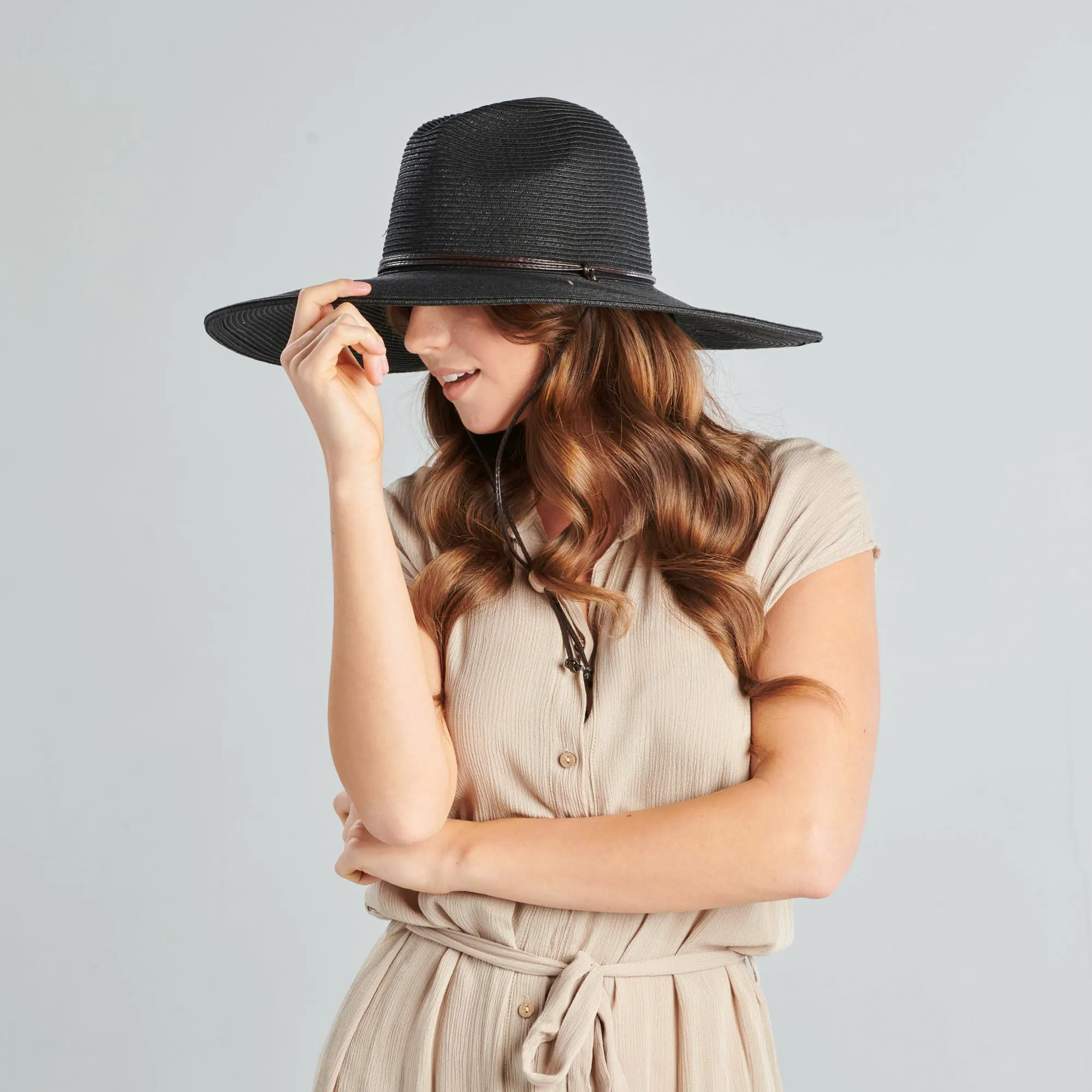 El Campo 5" Brim Sun Hat - UPF50 Sun Protection with Chin Cord by San Diego Hat Co.