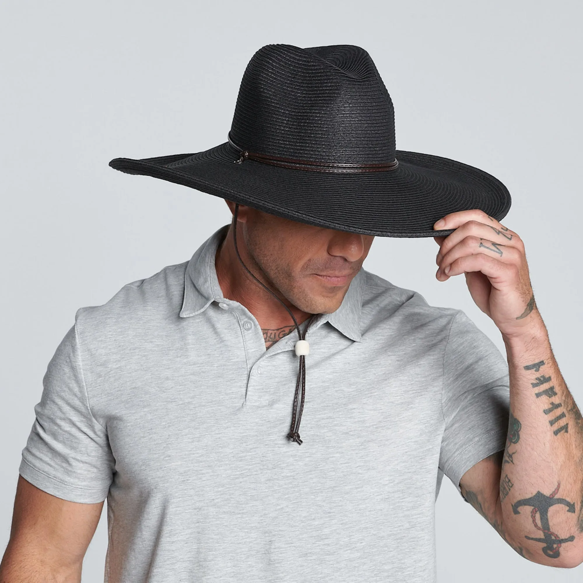 El Campo 5" Brim Sun Hat - UPF50 Sun Protection with Chin Cord by San Diego Hat Co.
