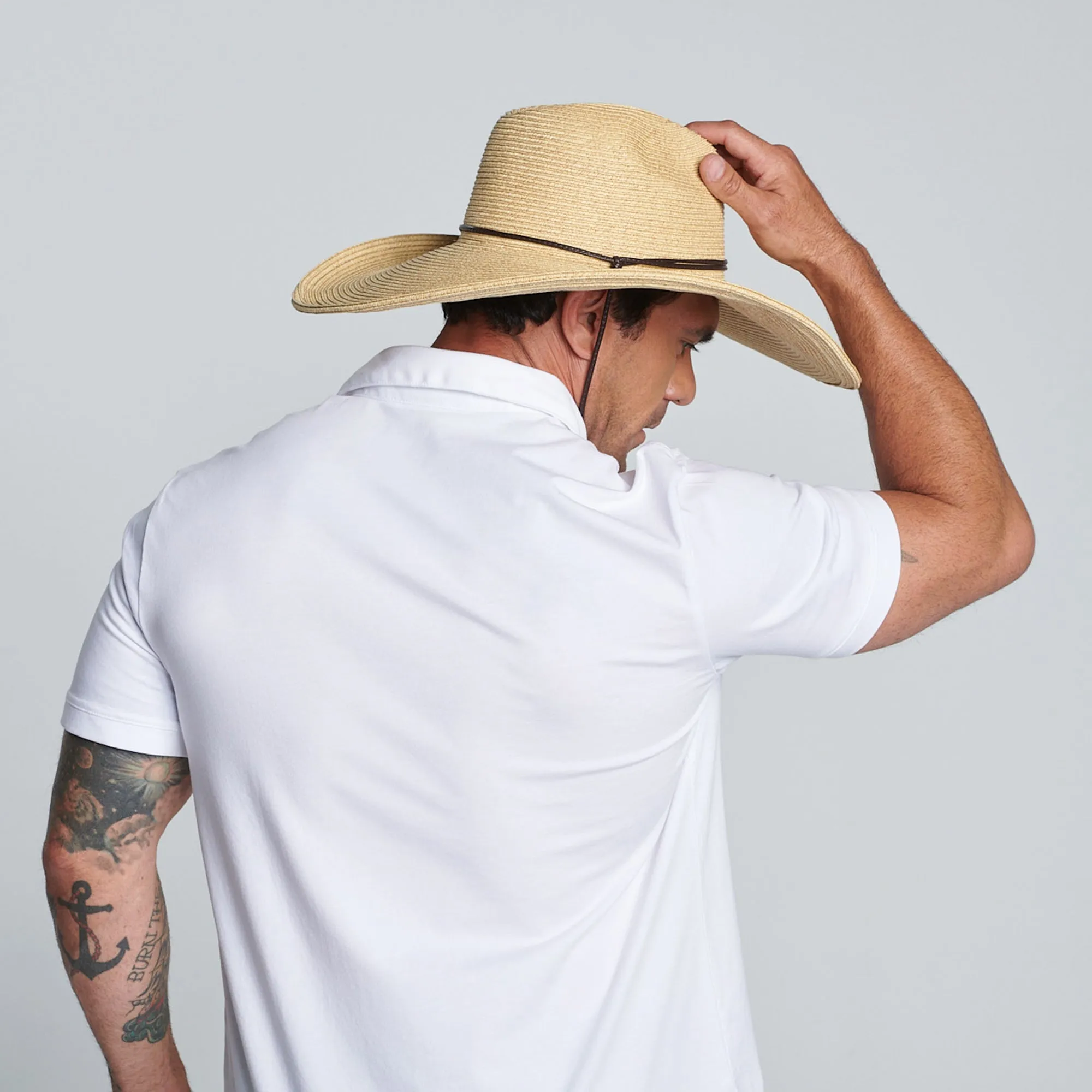 El Campo 5" Brim Sun Hat - UPF50 Sun Protection with Chin Cord by San Diego Hat Co.