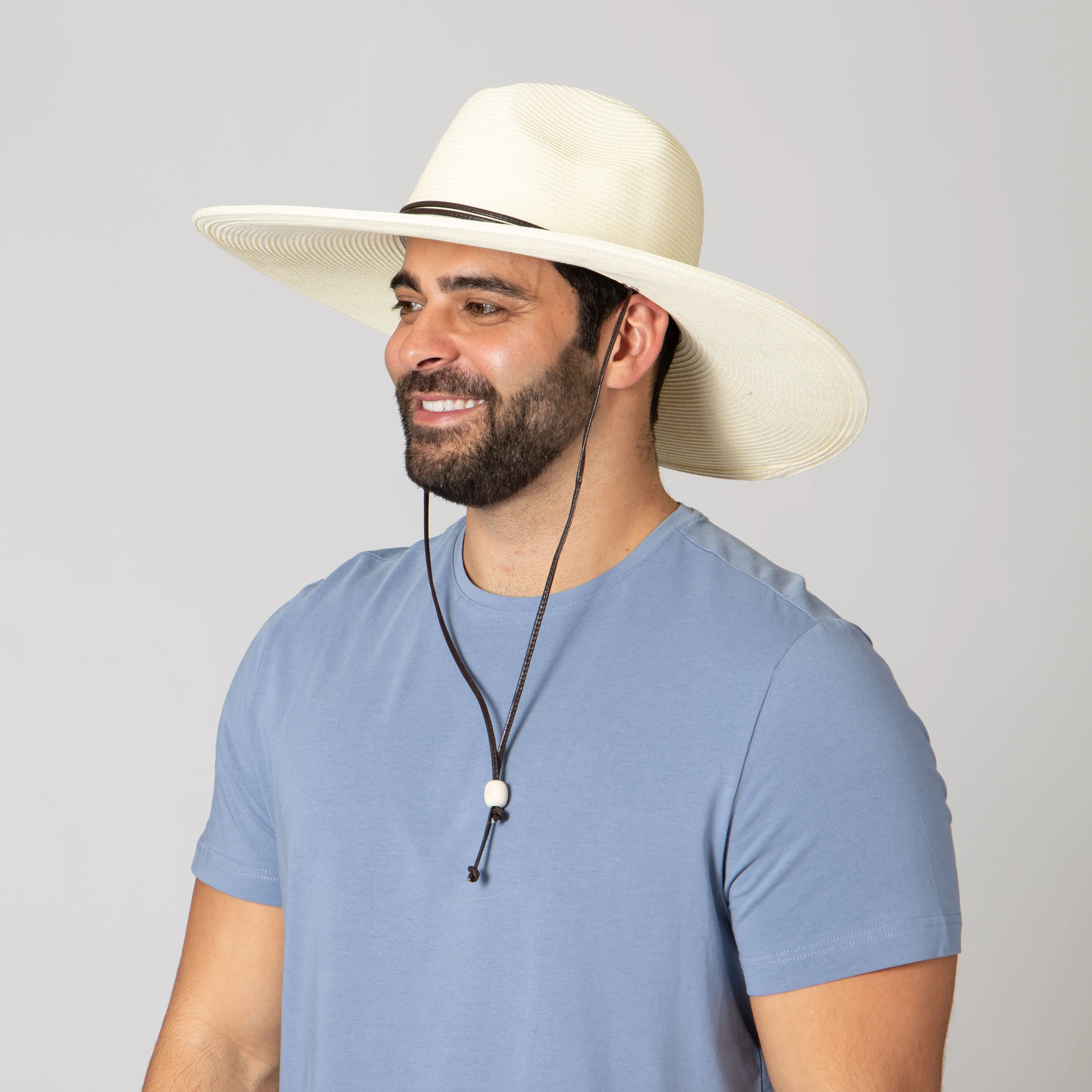 El Campo 5" Brim Sun Hat - UPF50 Sun Protection with Chin Cord by San Diego Hat Co.