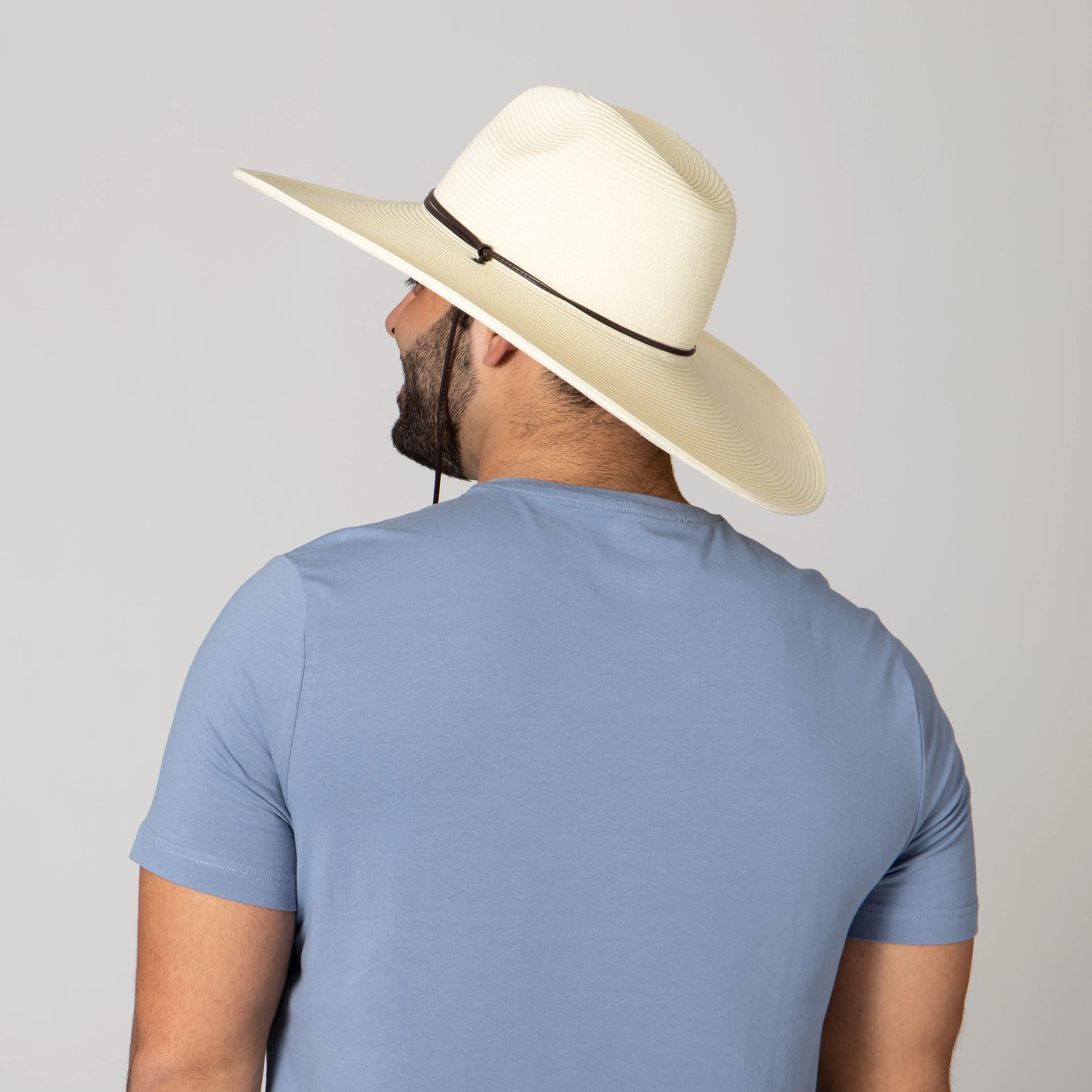El Campo 5" Brim Sun Hat - UPF50 Sun Protection with Chin Cord by San Diego Hat Co.