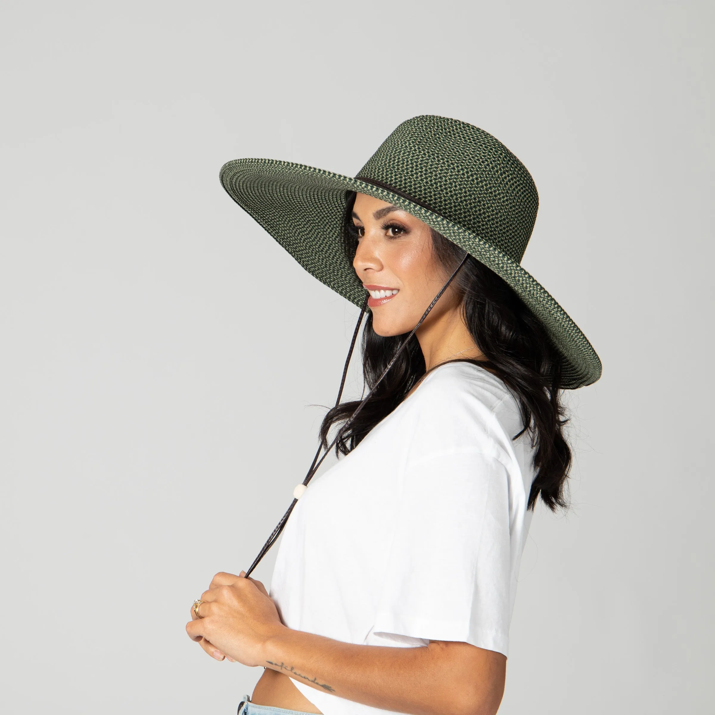 El Campo 5" Brim Sun Hat - UPF50 Sun Protection with Chin Cord by San Diego Hat Co.