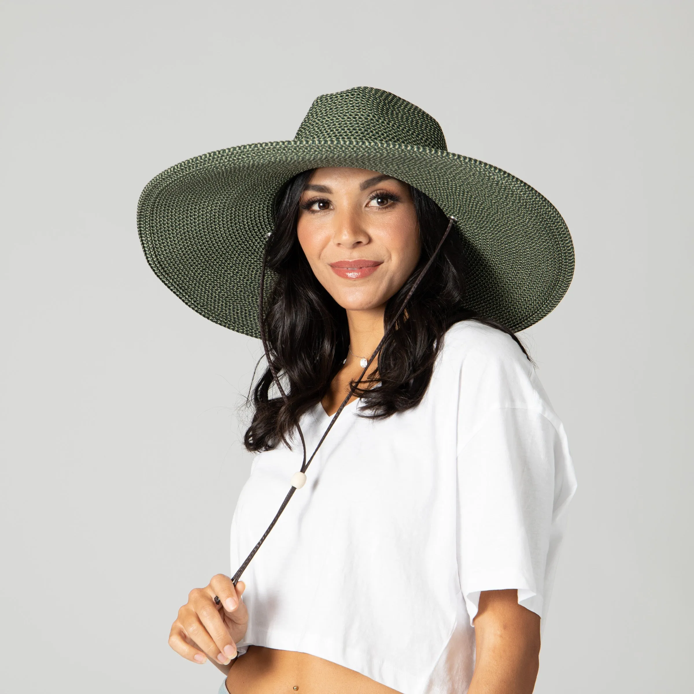 El Campo 5" Brim Sun Hat - UPF50 Sun Protection with Chin Cord by San Diego Hat Co.