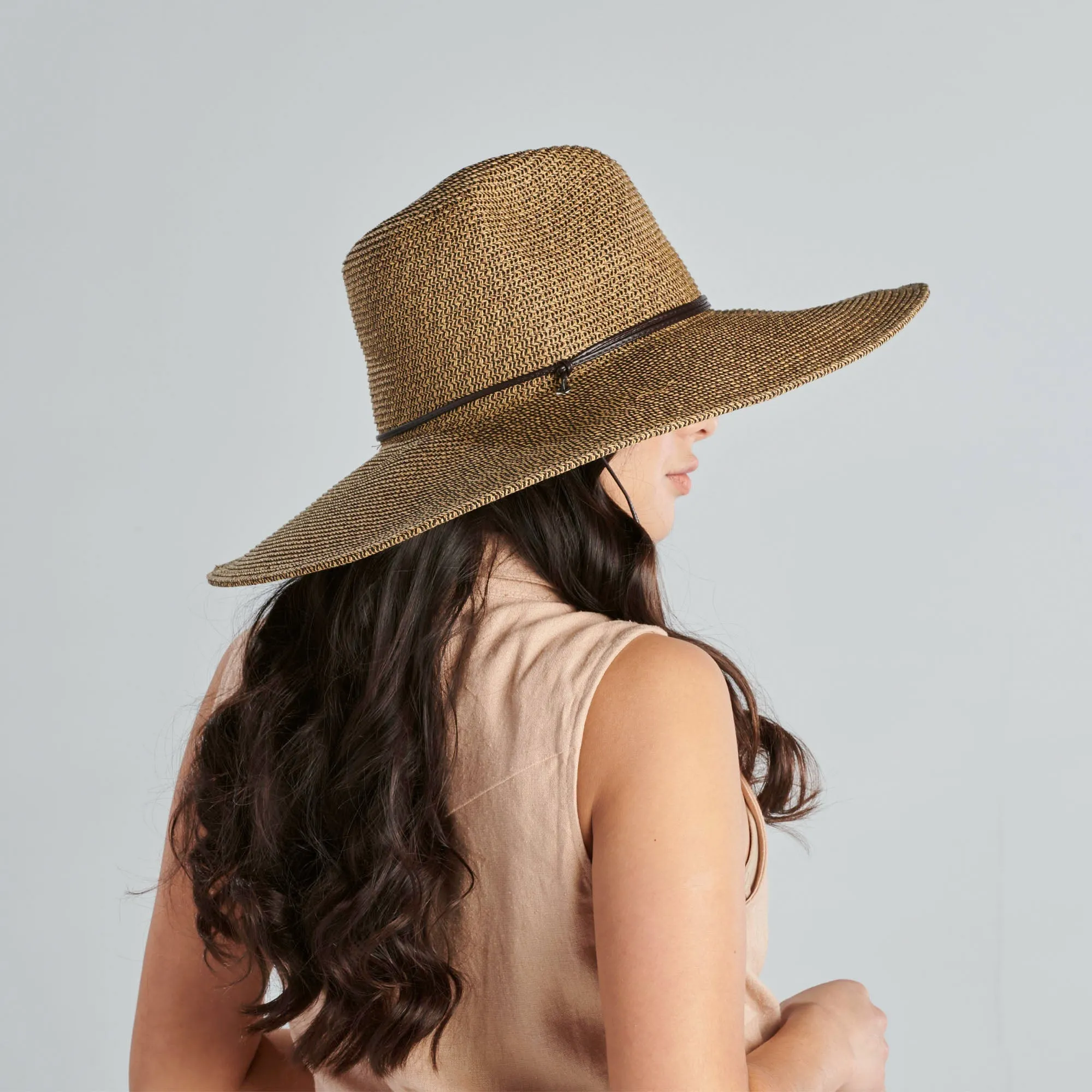 El Campo 5" Brim Sun Hat - UPF50 Sun Protection with Chin Cord by San Diego Hat Co.