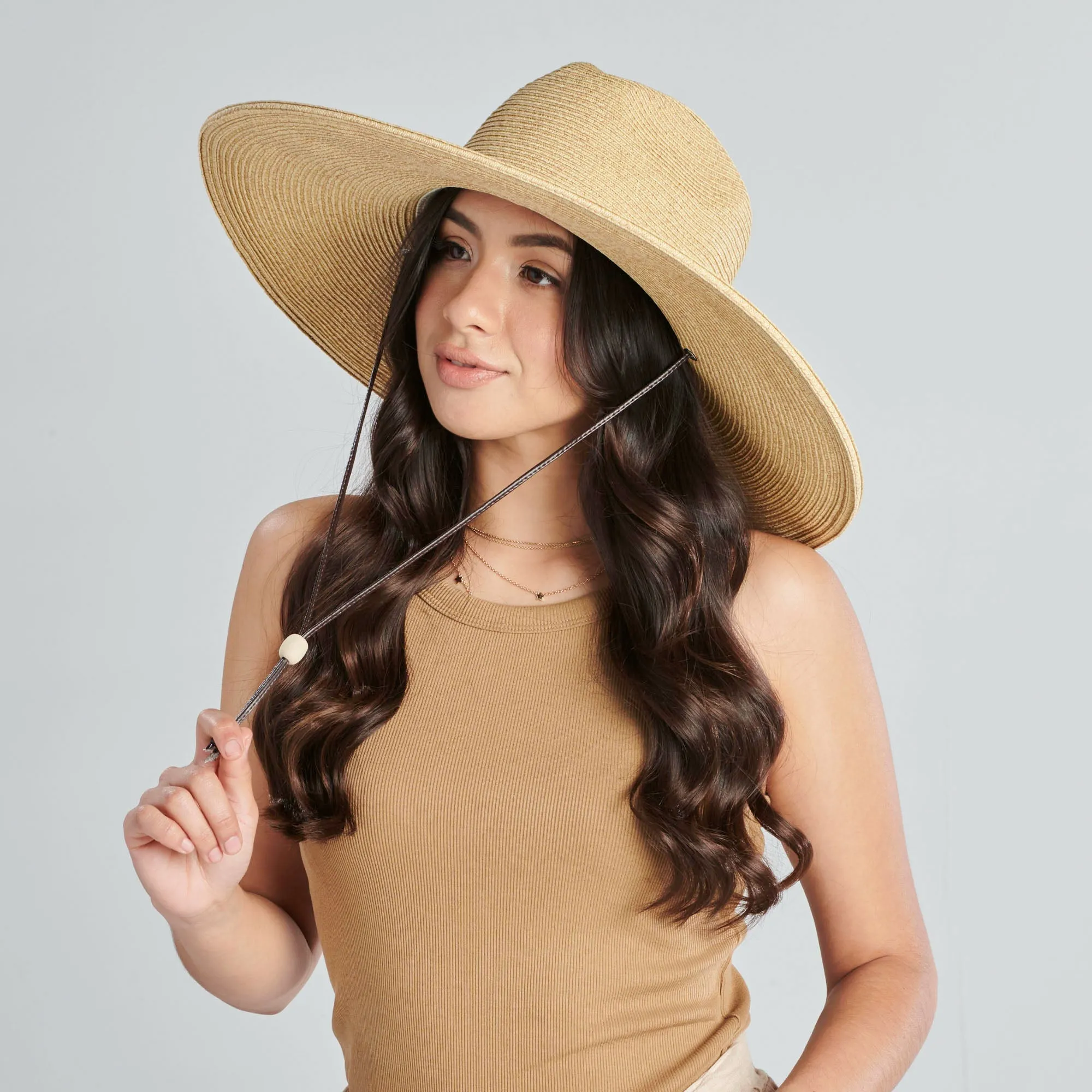 El Campo 5" Brim Sun Hat - UPF50 Sun Protection with Chin Cord by San Diego Hat Co.