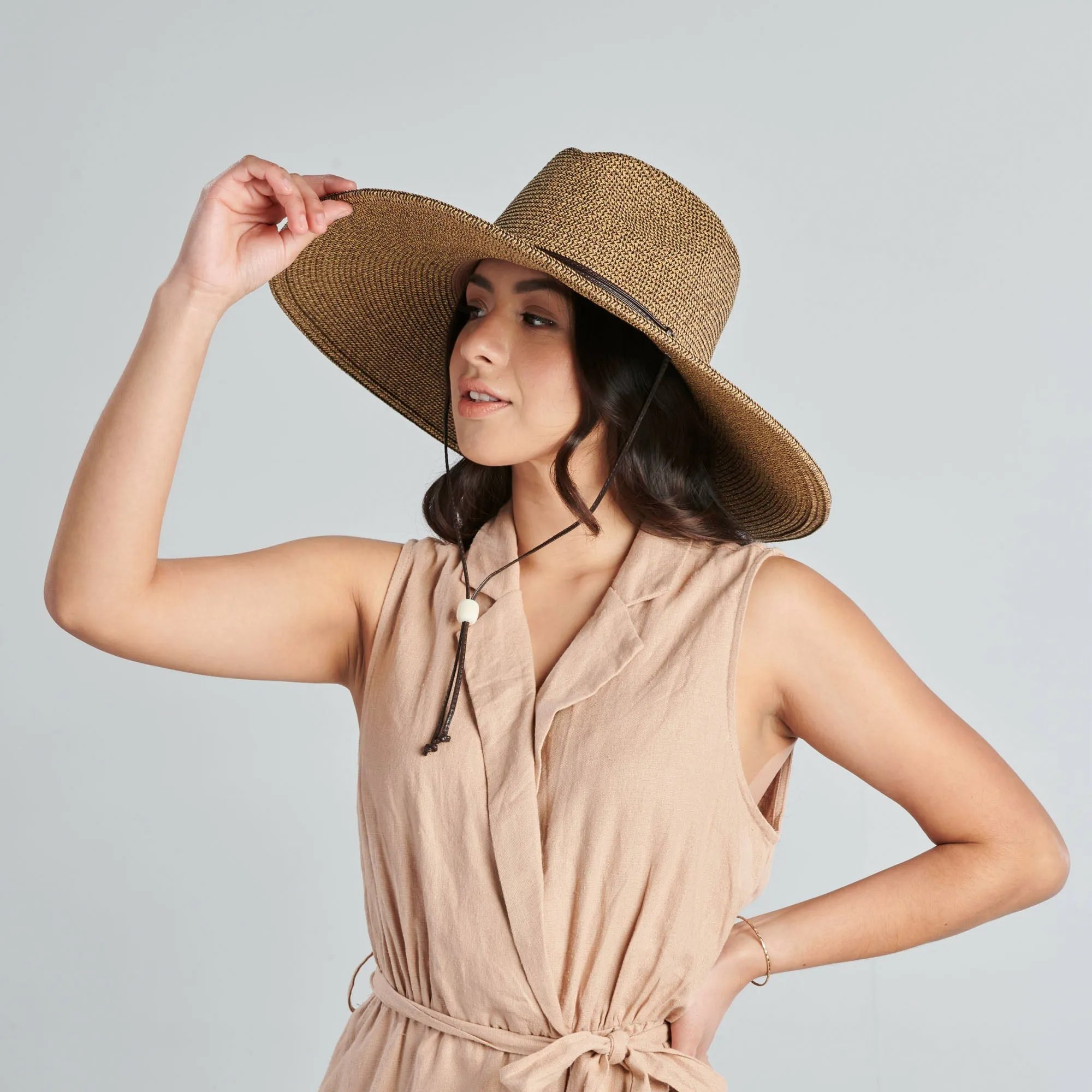 El Campo 5" Brim Sun Hat - UPF50 Sun Protection with Chin Cord by San Diego Hat Co.