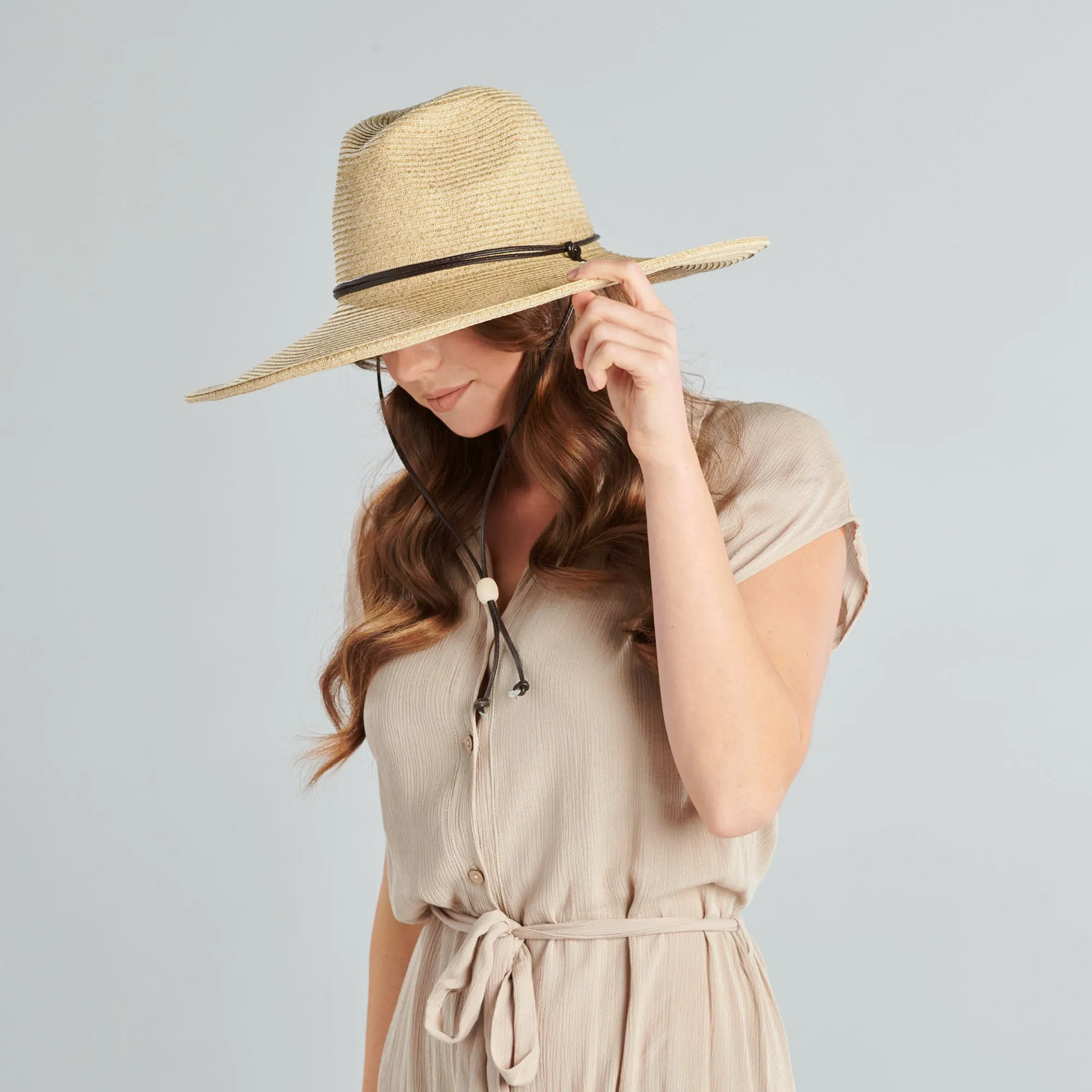 El Campo 5" Brim Sun Hat - UPF50 Sun Protection with Chin Cord by San Diego Hat Co.