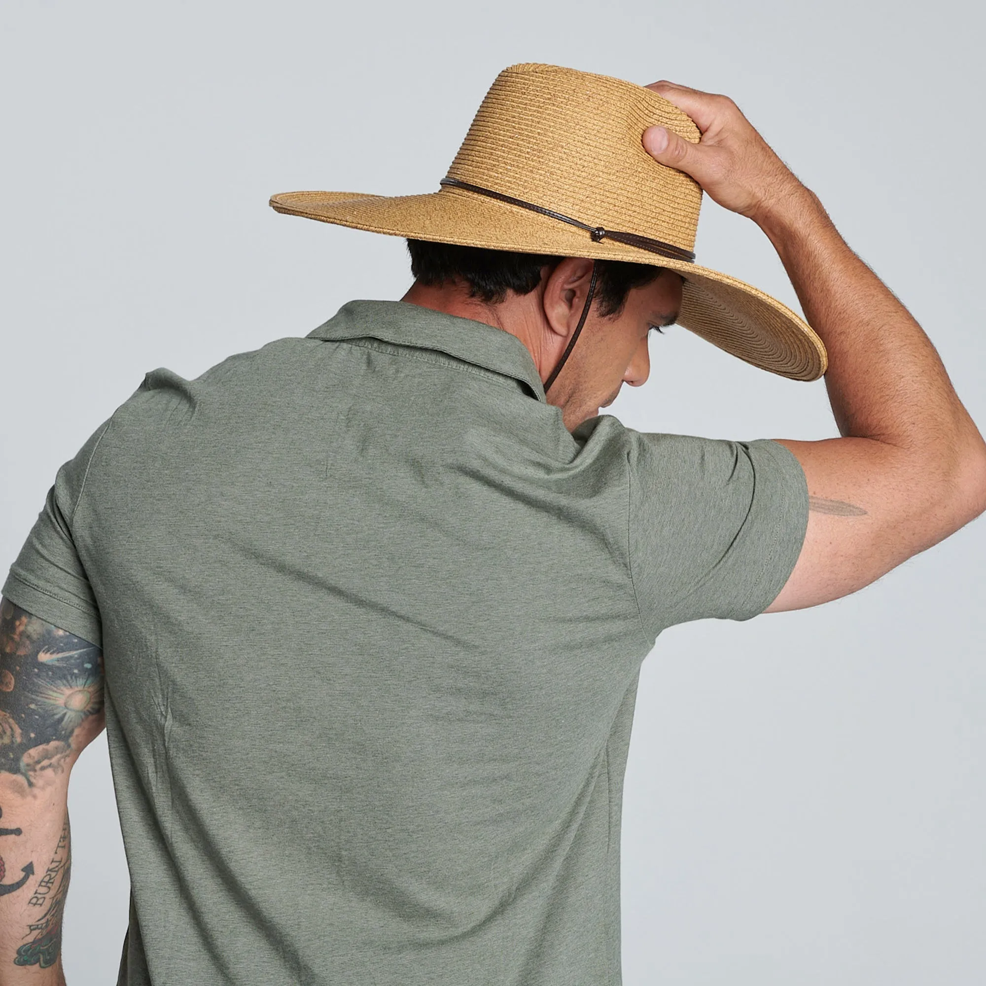 El Campo 5" Brim Sun Hat - UPF50 Sun Protection with Chin Cord by San Diego Hat Co.