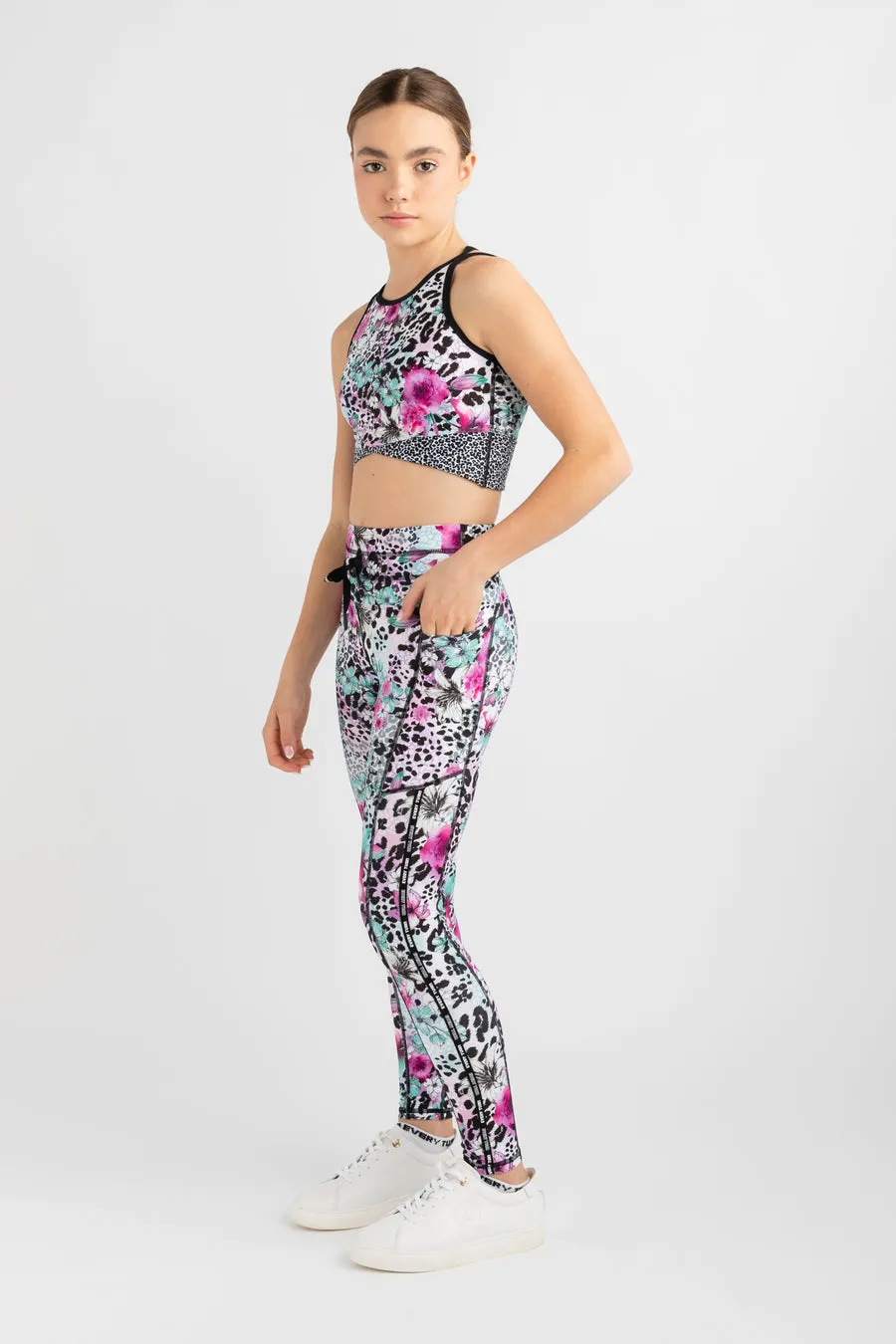 Every Turn Balanced Cropped Singlet Youth