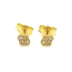 Fleur Diamond Studs