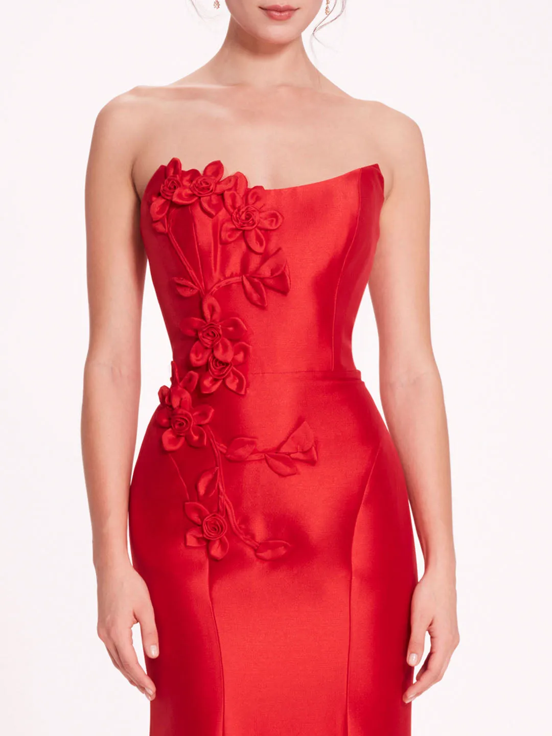 Floral Mikado Gown