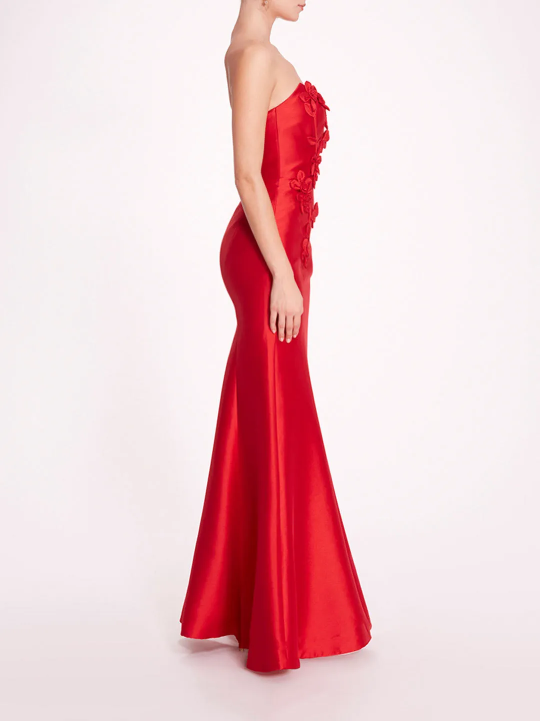 Floral Mikado Gown