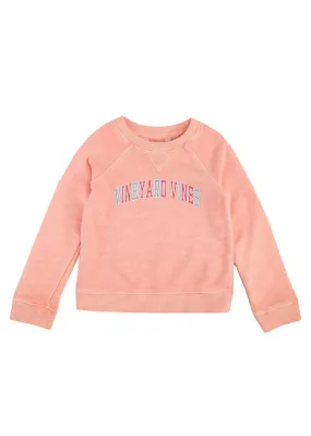 GIRLS VINEYARD VINES GRAPHIC SWEATSHIRT