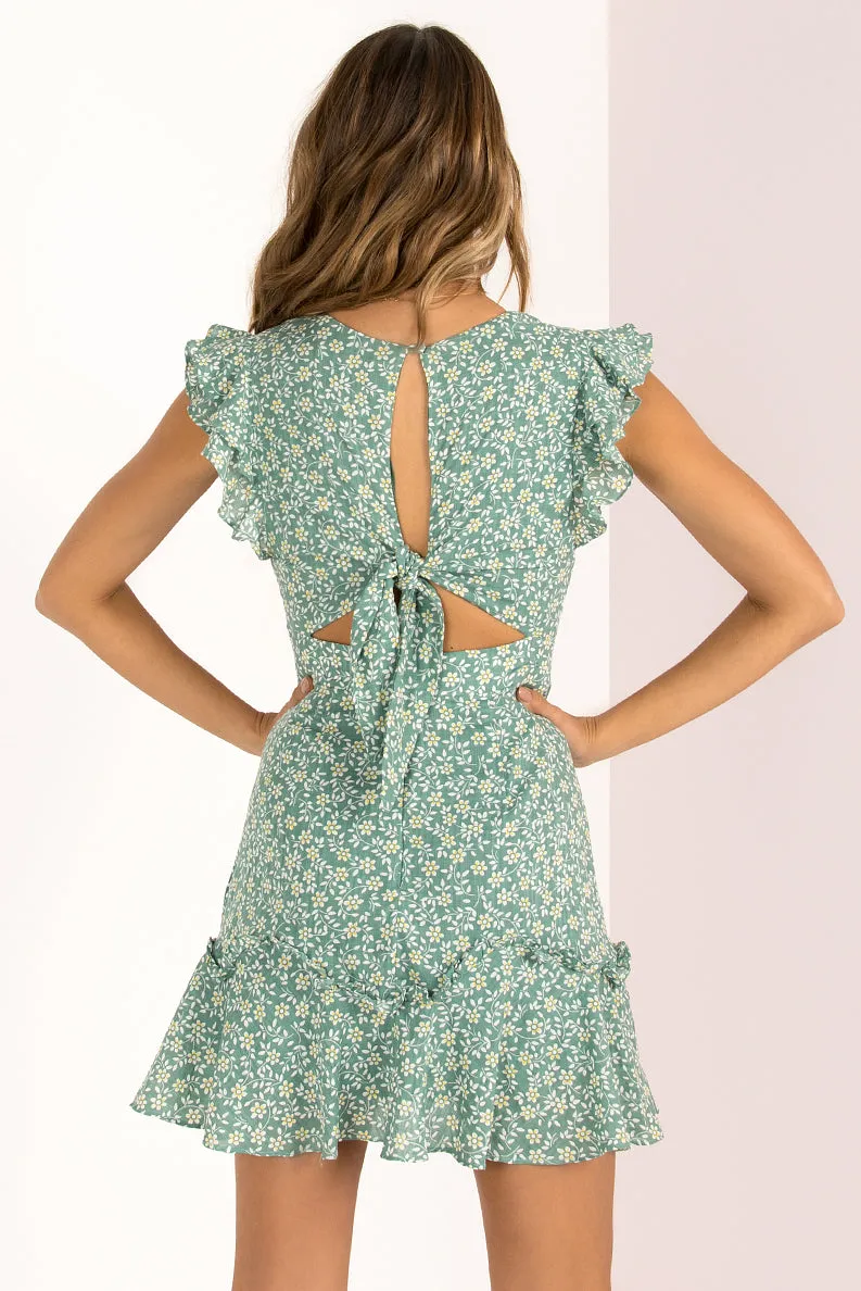 Gracie Dress / Green