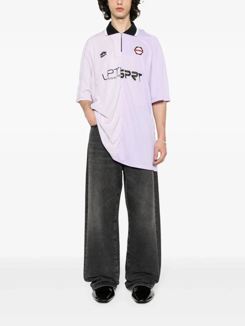 HALF & HALF FOOTBALL TOP
