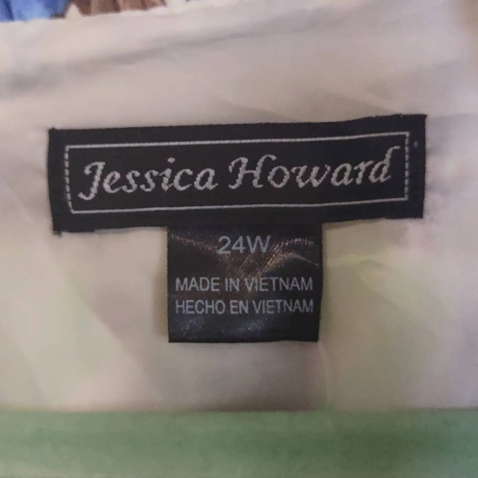Jessica Howard Sleeveless Shantung Fit and Flare Ruffle Dress