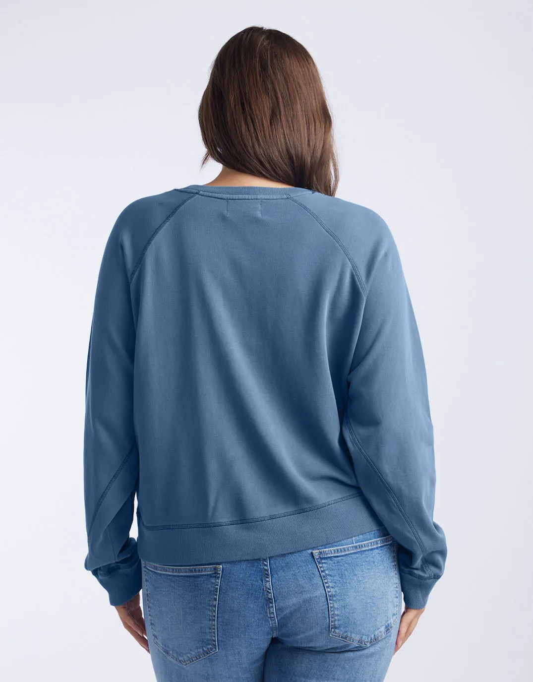 Le Marais Paris Sweat - Washed Slate/Sorbet