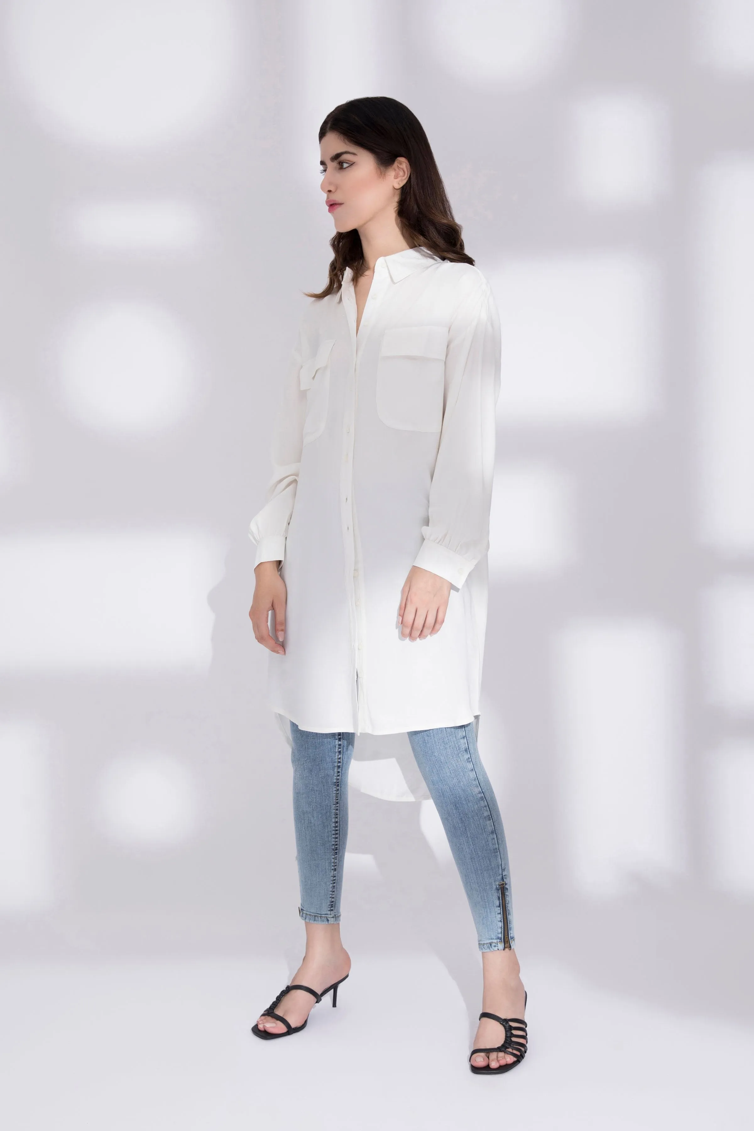 Long Buttoned Shirt