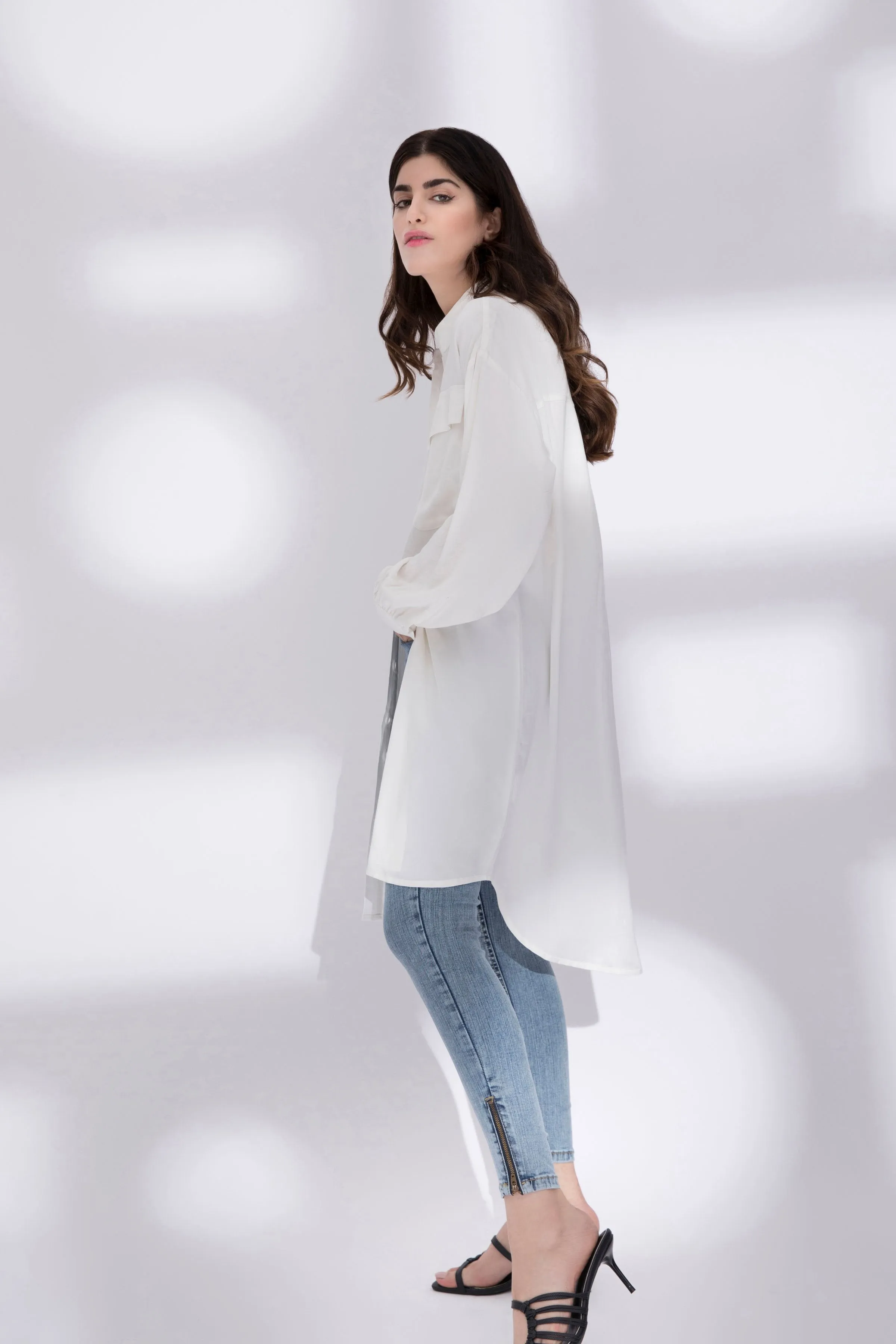 Long Buttoned Shirt