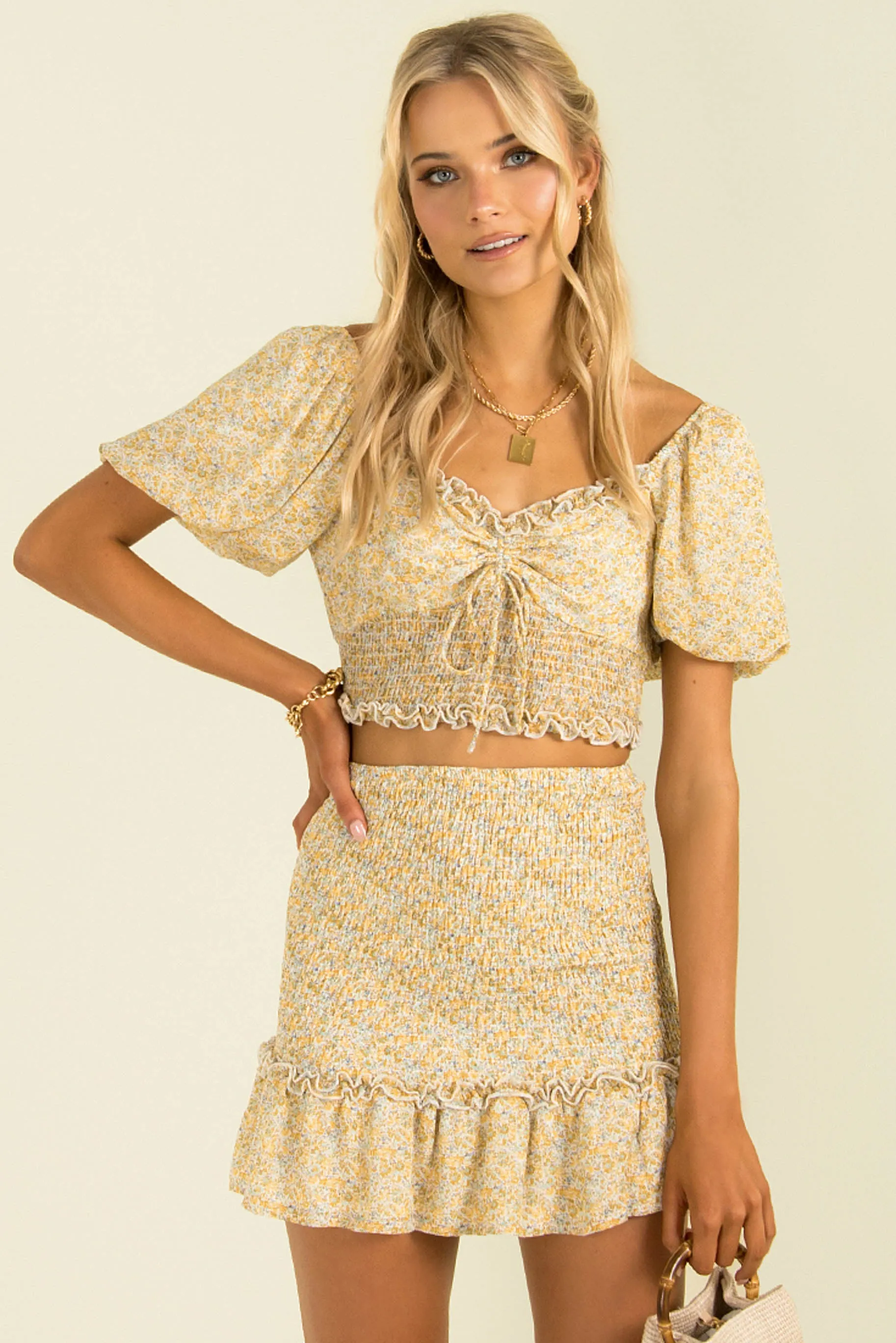 Manu Skirt / Yellow