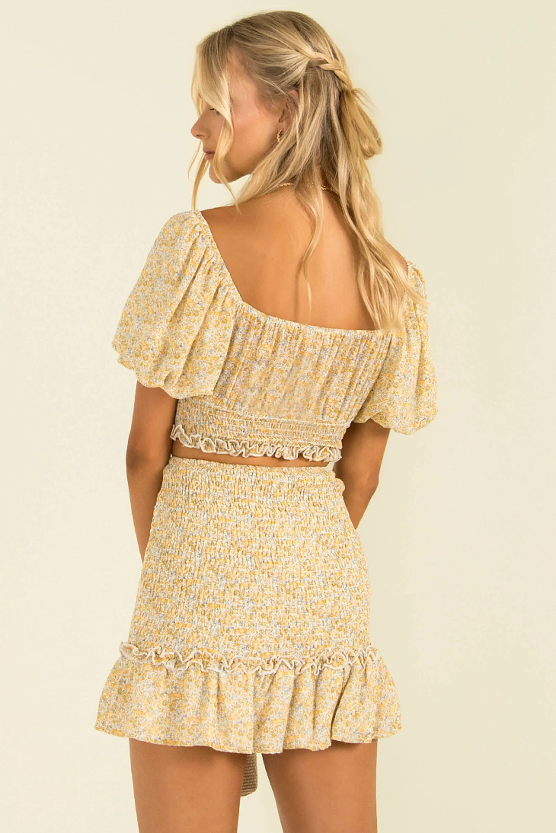 Manu Skirt / Yellow