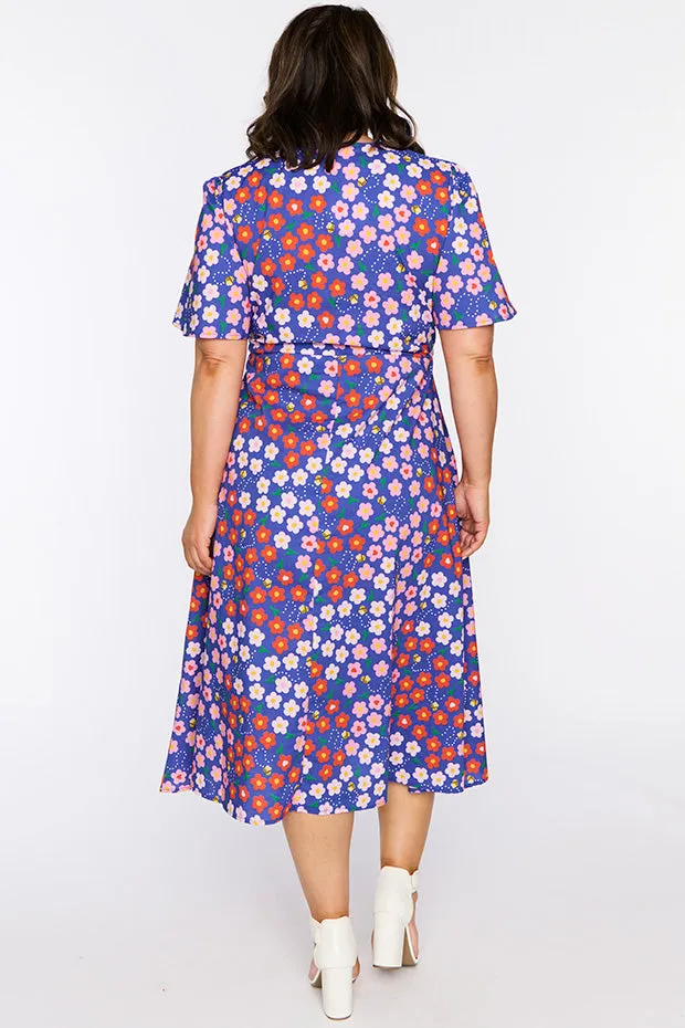 Marley Cotton Cute Daisy Bee Dress