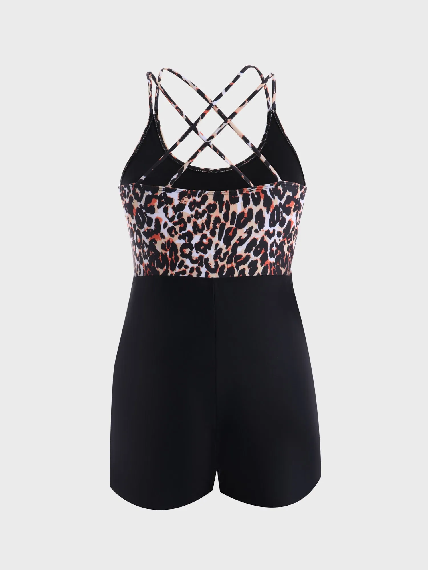 Midsize Fancy Leopard One-Piece Swimsuit
