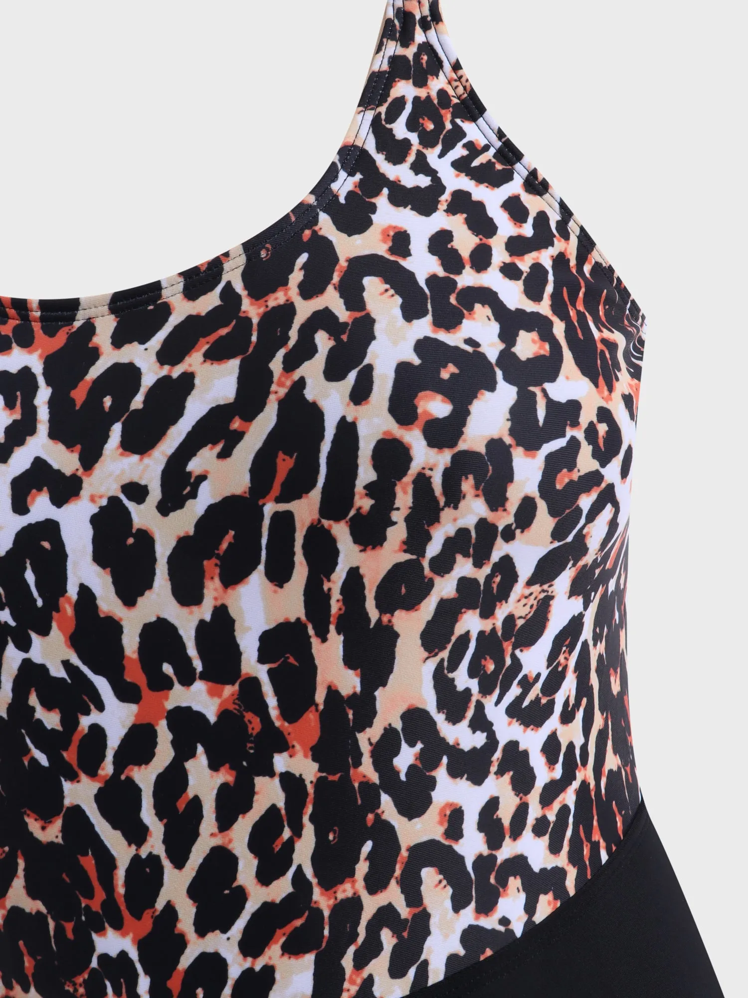 Midsize Fancy Leopard One-Piece Swimsuit