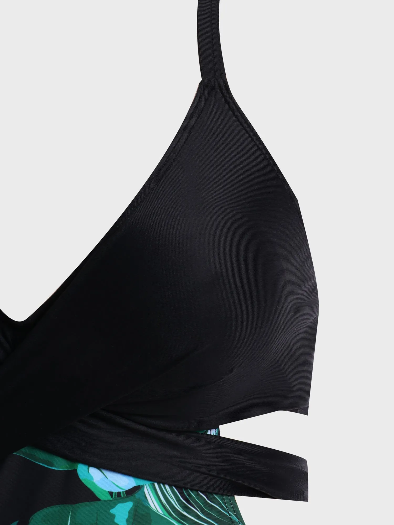 Midsize Monstera Cutout One-Piece Swimsuit