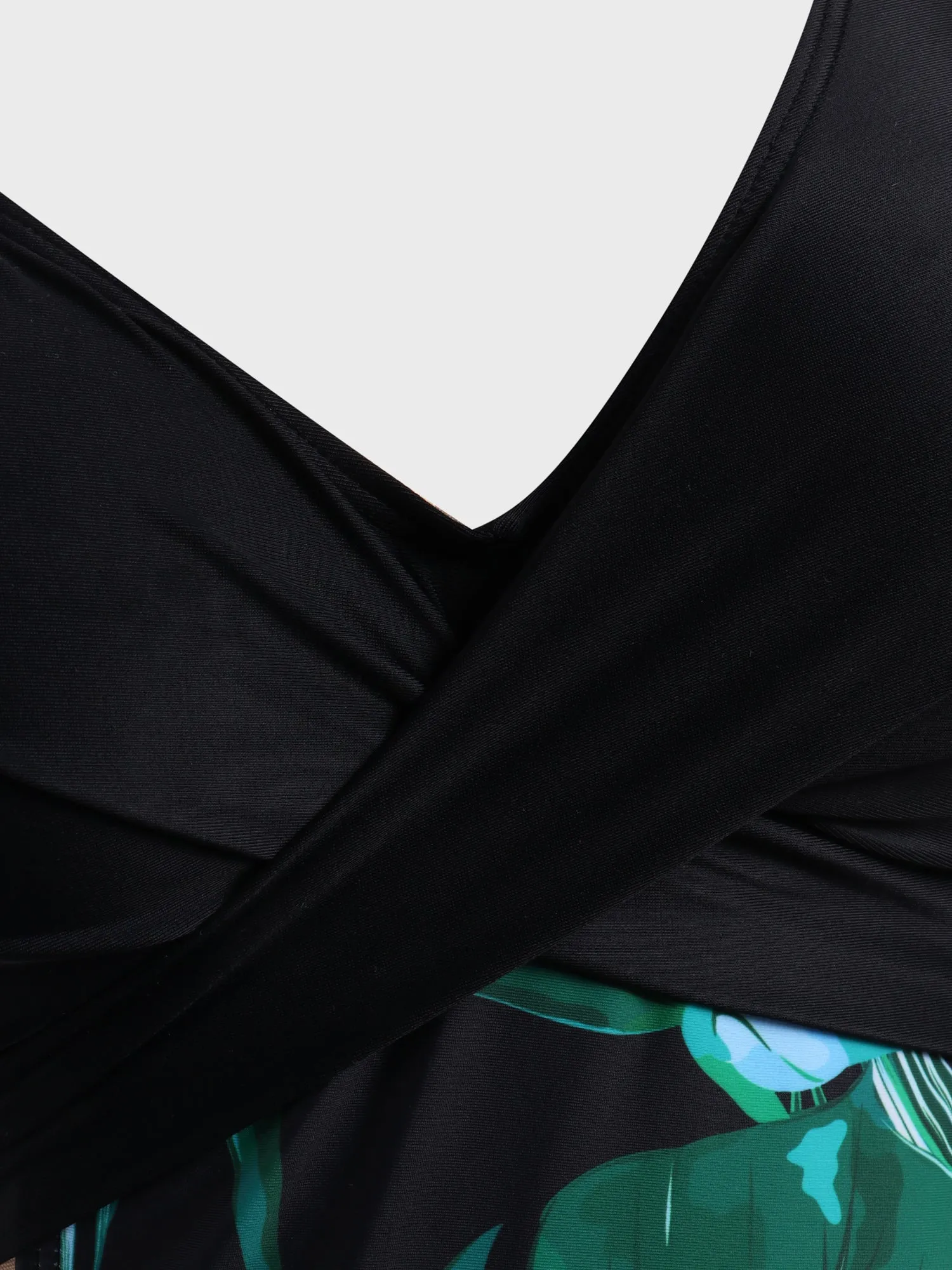 Midsize Monstera Cutout One-Piece Swimsuit