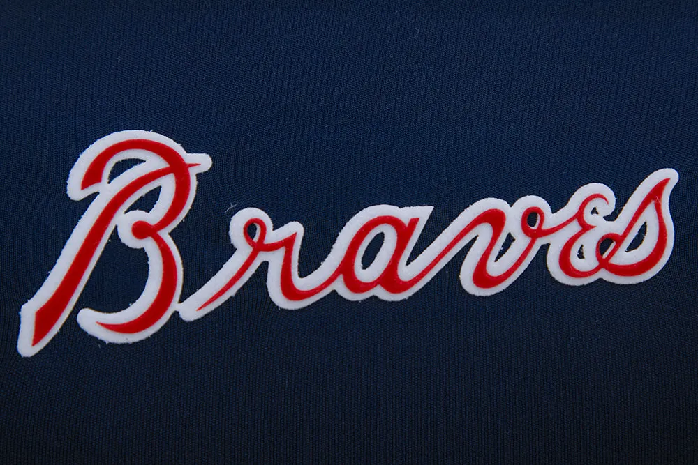 MLB ATLANTA BRAVES CLASSIC WOMEN'S LUXBODYSUIT (MIDNIGHT NAVY)