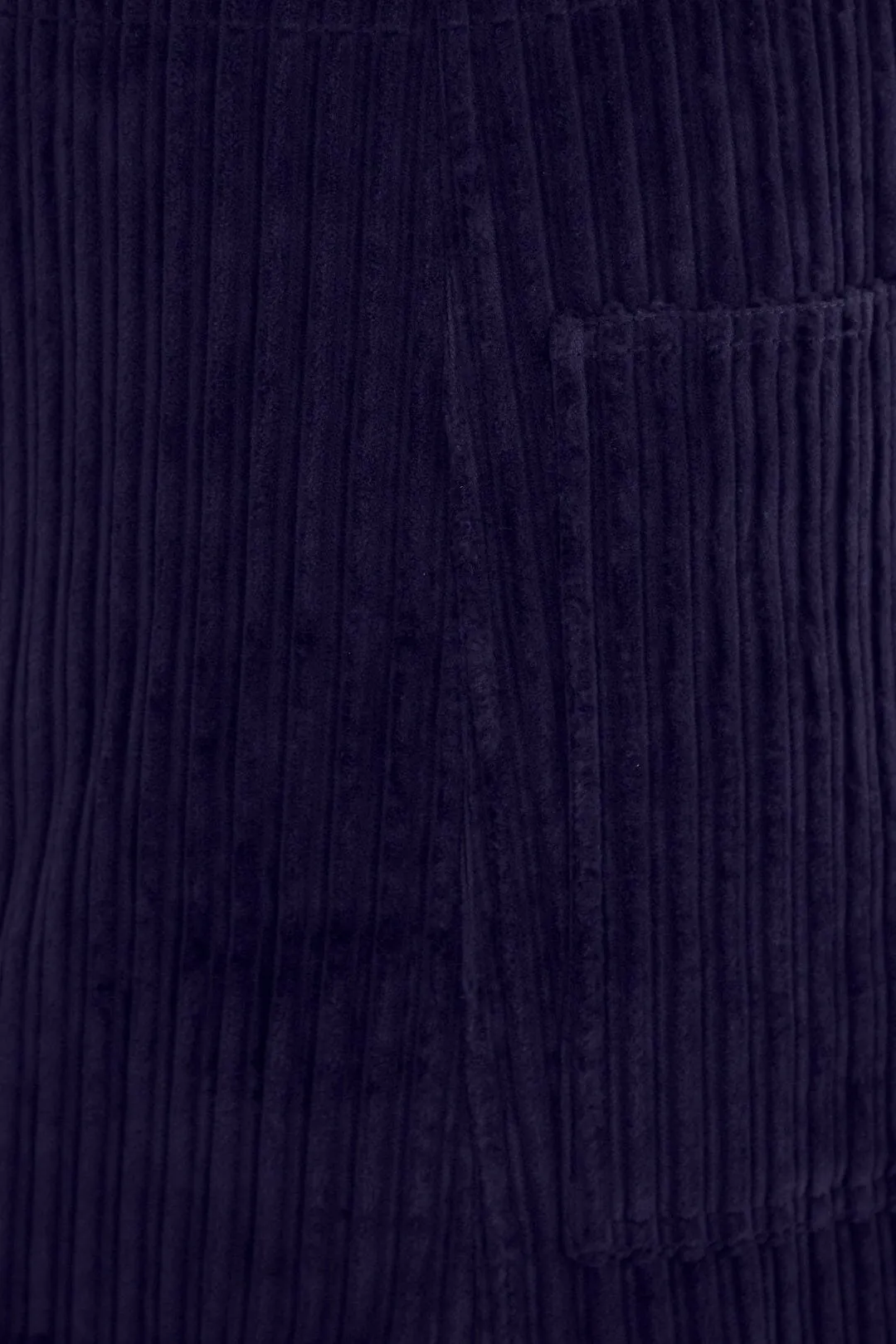 Navy Blue Corduroy Overalls