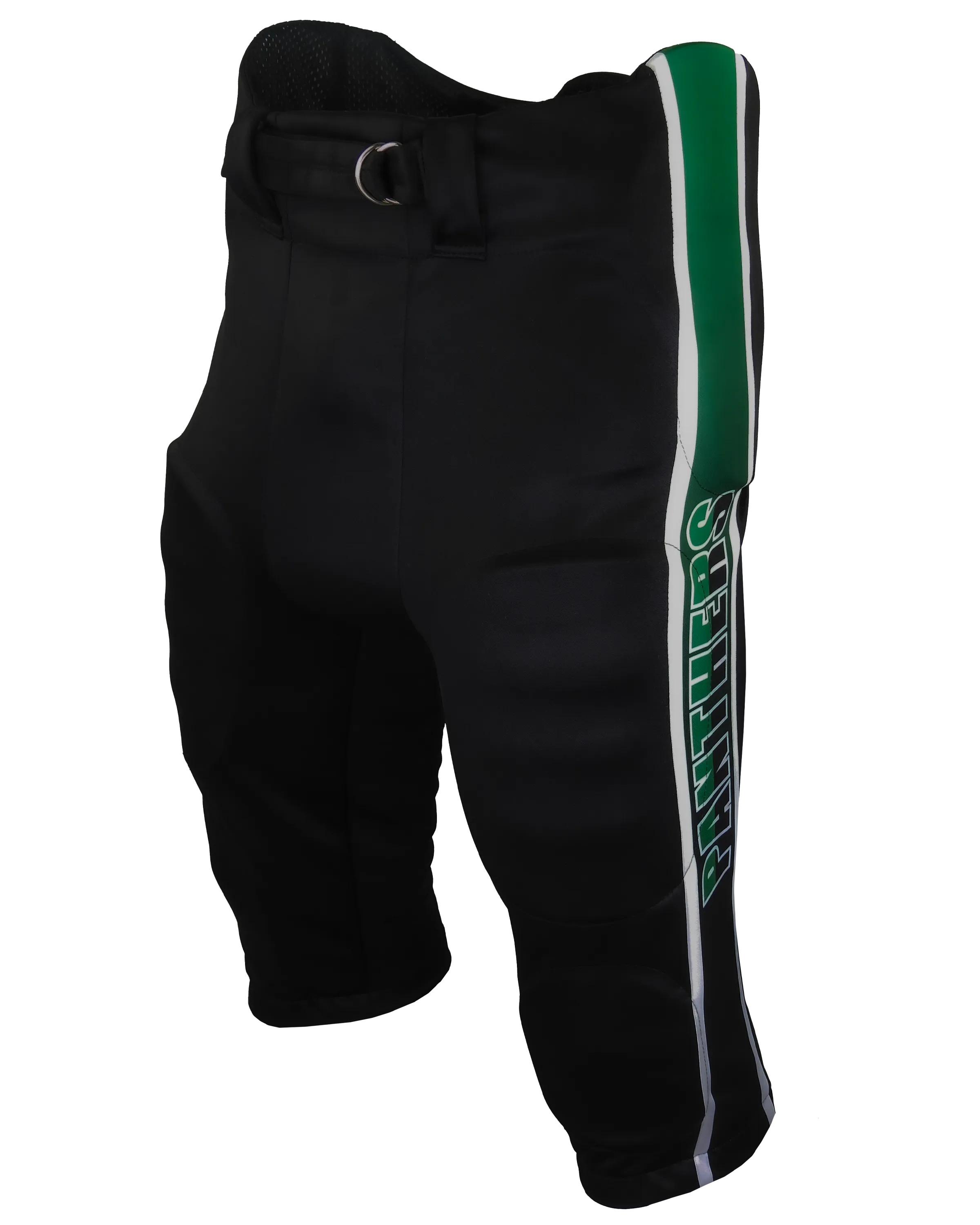 ORIGINAL Dyed 2 Way Stretch w/ Sublimated Side Panels INTEGRATED Football Pants
